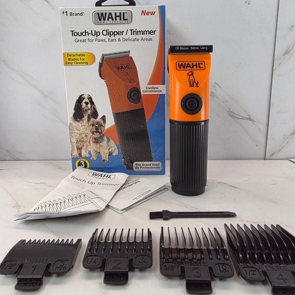Wahl Touch-Up Clipper Trimmer for Dogs Cats Paws Ears Cordless Pet Grooming Kit - Picture 1 of 7